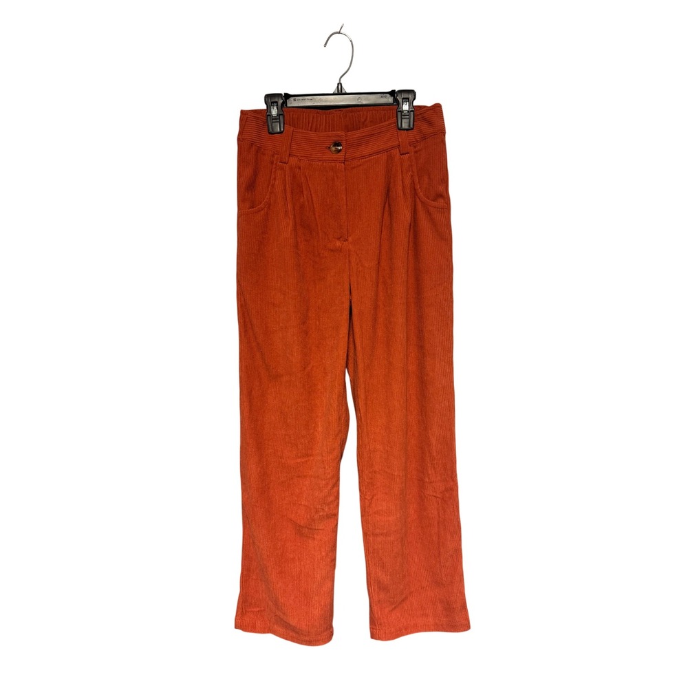 Halara AuraCord Cloud Baked Clay Corduroy Petite Pants XS Elastic Waist Soft‎